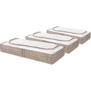COMPACTOR RAN9816 - Organizador de almacenamiento - Marrón rivoli - Set de 3 bolsas COMPACTOR RAN9816 - Organizador de almacenamiento - Marrón rivoli - Set de 3 bolsas