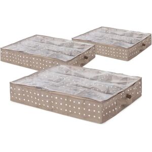 Almacenamiento para zapatos debajo de la cama - COMPACTOR RAN9818 - 12 compartimentos Almacenamiento para zapatos debajo de la cama - COMPACTOR RAN9818 - 12 compartimentos