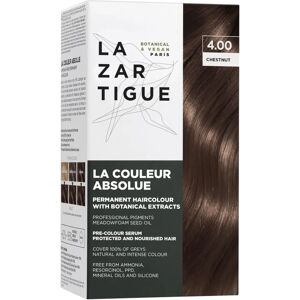 Lazartigue Coloration Permanente Châtain - Color de cheveux - Publicité Lazartigue Coloration Permanente Châtain - Color de cheveux - Publicité