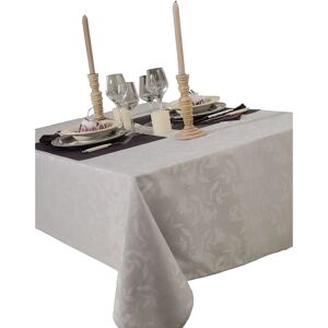 CALITEX Toalha de mesa - 150 x 250 cm, Cinza - Toalha CALITEX Toalha de mesa - 150 x 250 cm, Cinza - Toalha