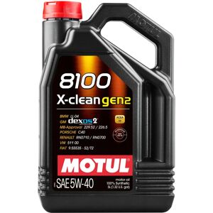 Motul 8100 X-clean gen2 5W-40 Motorolie - Motorolie Motul 8100 X-clean gen2 5W-40 Motorolie - Motorolie