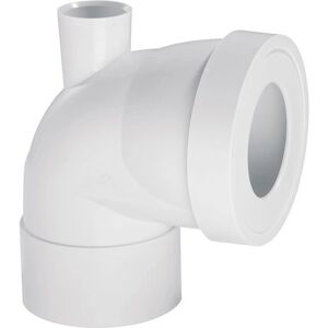 Tubería de desagüe Wirquin 71020202 - Conector femenino curvado rígido corto con aleta, diámetro 100mm + espiga femenina Tubería de desagüe Wirquin 71020202 - Conector femenino curvado rígido corto con aleta, diámetro 100mm + espiga femenina