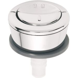WIRQUIN - Modèle M19368 - Bouton Double Poussoir WC - Chrome WIRQUIN - Modèle M19368 - Bouton Double Poussoir WC - Chrome