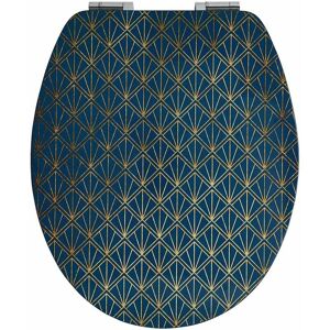 Wirquin 20722720 Toilettensitz - Langlebig, Blau für Diplomat WC Wirquin 20722720 Toilettensitz - Langlebig, Blau für Diplomat WC