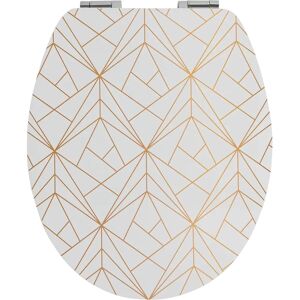 Sedile WC Wirquin 20722723 - Durevole, Bianco, Cerniera a frizione Sedile WC Wirquin 20722723 - Durevole, Bianco, Cerniera a frizione