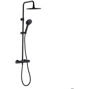 WIRQUIN 60722893 Colonne de douche thermostatique noire - Type de douche - Publicité WIRQUIN 60722893 Colonne de douche thermostatique noire - Type de douche - Publicité
