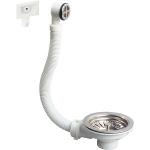 Wirquin Inox Sink Drain Basket - Ø90mm with Overflow Wirquin Inox Sink Drain Basket - Ø90mm with Overflow