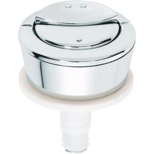 Botón de doble descarga para inodoro cromado Wirquin Jollyflush - Multicolor Botón de doble descarga para inodoro cromado Wirquin Jollyflush - Multicolor