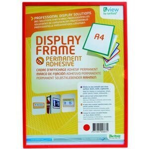 Cadre d'Affichage Bureau Rouge Tarifold - Office Display Frame - Publicité Cadre d'Affichage Bureau Rouge Tarifold - Office Display Frame - Publicité