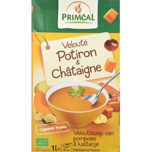 Primeal Velouté de Potiron et Châtaigne 1L - Soupe - Publicité Primeal Velouté de Potiron et Châtaigne 1L - Soupe - Publicité
