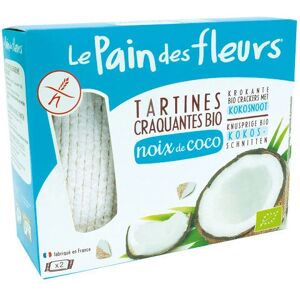 Le Pain des Fleurs Crackers bio à la noix de coco - Publicité Le Pain des Fleurs Crackers bio à la noix de coco - Publicité