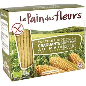 Le Pain des Fleurs Crackers - Riche en Maïs Sans Gluten - Publicité Le Pain des Fleurs Crackers - Riche en Maïs Sans Gluten - Publicité