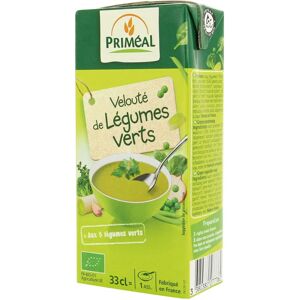Soupe de légumes verts Primeal - Bio, Veloutée, 330ml - Publicité Soupe de légumes verts Primeal - Bio, Veloutée, 330ml - Publicité
