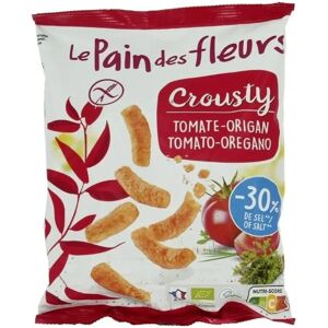 Le Pain des Fleurs Ganchos orgánicos tomate y orégano - Snack Le Pain des Fleurs Ganchos orgánicos tomate y orégano - Snack