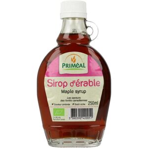 Sirop d'érable grade C Primeal - 250ml - Publicité Sirop d'érable grade C Primeal - 250ml - Publicité