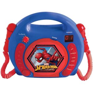 Lecteur CD portable Spider-Man de Lexibook - Microphone - Publicité Lecteur CD portable Spider-Man de Lexibook - Microphone - Publicité