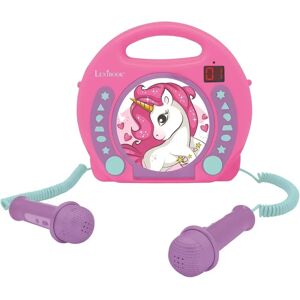Lexibook Unicorn CD Player with 2 Mics - Kids Music Toy Lexibook Unicorn CD Player with 2 Mics - Kids Music Toy
