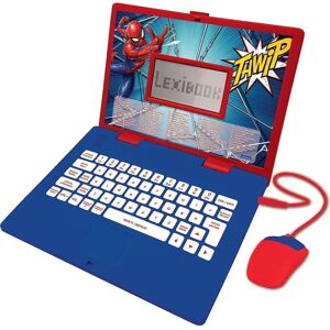 Laptop educativo bilingue Spider-Man Lexibook - 124 attività Laptop educativo bilingue Spider-Man Lexibook - 124 attività