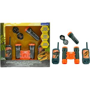 Lexibook Adventure Set with Dinosaur Walkie-Talkies, Binoculars, Compass - Kids Outdoor Play Lexibook Adventure Set with Dinosaur Walkie-Talkies, Binoculars, Compass - Kids Outdoor Play