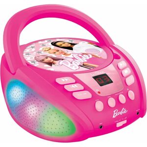 Lexibook Barbie Bluetooth CD Player with Light Effects - Portable Kids' Music Device Lexibook Barbie Bluetooth CD Player with Light Effects - Portable Kids' Music Device