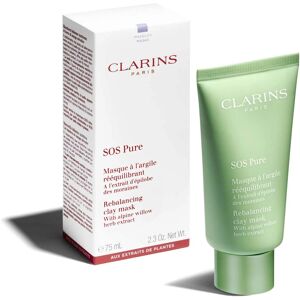 Clarins Unisex SOS Pure Rebalancing Clay Mask - Face Mask Clarins Unisex SOS Pure Rebalancing Clay Mask - Face Mask