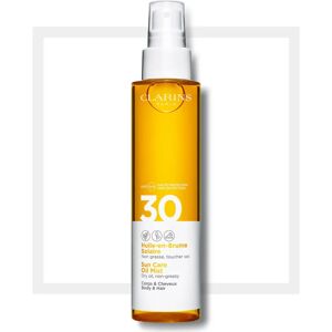 Clarins Sonnenpflege Körperöl-in-Spray SPF 30 - Hochschutz, Schnellaufnahme, Nährend Clarins Sonnenpflege Körperöl-in-Spray SPF 30 - Hochschutz, Schnellaufnahme, Nährend