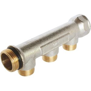 Somatherm For You Nickel Brass Central Manifold - 3 Outlets Somatherm For You Nickel Brass Central Manifold - 3 Outlets
