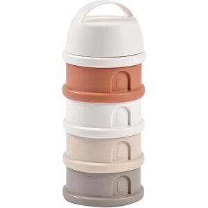 Distributeur de lait en poudre BEABA - Empilable - 4 compartiments - Publicité Distributeur de lait en poudre BEABA - Empilable - 4 compartiments - Publicité