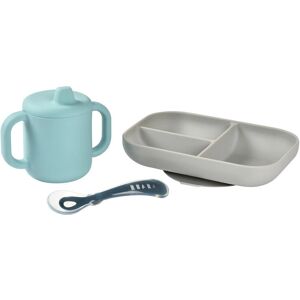 BEABA 913526 Toddler dinner set - Blue BEABA 913526 Toddler dinner set - Blue
