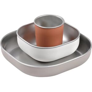 Conjunto de marmita em aço inoxidável BEABA Terracotta Conjunto de marmita em aço inoxidável BEABA Terracotta