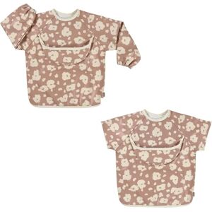 Beaba Baby Bib with Sleeves - 2-in-1, Large Coverage, Adjustable Closures - Baby Bib Beaba Baby Bib with Sleeves - 2-in-1, Large Coverage, Adjustable Closures - Baby Bib