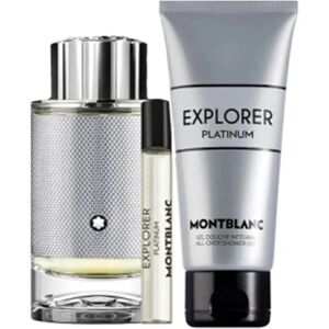 Montblanc Explorer Platinum - 100ml EDP, Gel doccia, Mini Montblanc Explorer Platinum - 100ml EDP, Gel doccia, Mini