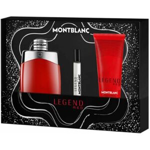Set di Profumo Montblanc Legend Red - Eau de Parfum 100ml, Gel doccia, Spray da viaggio Set di Profumo Montblanc Legend Red - Eau de Parfum 100ml, Gel doccia, Spray da viaggio