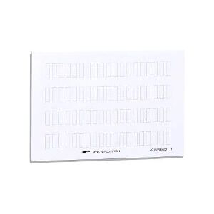 Schneider Electric ZBY4100 Étiquette Blanche - Signalisation Schneider Electric ZBY4100 Étiquette Blanche - Signalisation