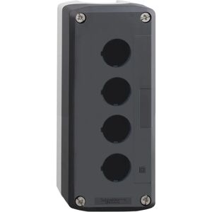 Schneider Electric XALD04 Behuizing - Schokbestendig, IP66, 4 slots Schneider Electric XALD04 Behuizing - Schokbestendig, IP66, 4 slots