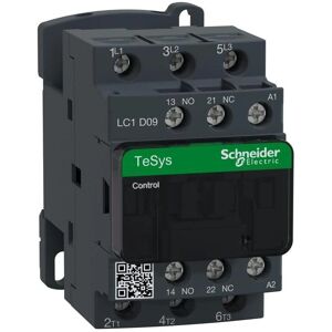 Schneider Electric LC1D09V7 Kontaktor - 3P 9A 400V AC-3 Schneider Electric LC1D09V7 Kontaktor - 3P 9A 400V AC-3