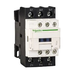 Contattore Schneider Electric LC1D38B7 - 3 Poli, AC-3, 24 V Contattore Schneider Electric LC1D38B7 - 3 Poli, AC-3, 24 V