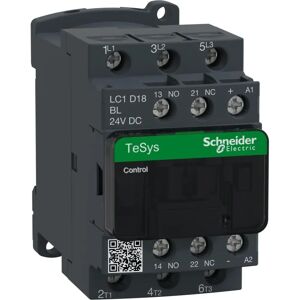 Schneider Electric Schütz LC1D18BL - 3P, 24V DC, 18A - Sicherheitsbereit Schneider Electric Schütz LC1D18BL - 3P, 24V DC, 18A - Sicherheitsbereit