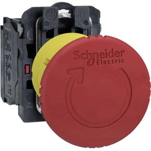 Schneider Electric XB5AS8444 Emergency Stop Metal Round IP66/IP67 - Emergency Stop Button Schneider Electric XB5AS8444 Emergency Stop Metal Round IP66/IP67 - Emergency Stop Button