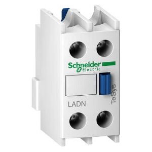 Schneider Electric LADN02 Hjælpestikblok - Frontmontering - 2 N/C - Kompatibel med CR1F Schneider Electric LADN02 Hjælpestikblok - Frontmontering - 2 N/C - Kompatibel med CR1F