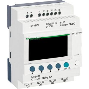 Schneider Electric Zelio Logic Module - 24V, 6 Inputs, 4 Outputs - Logic Module Schneider Electric Zelio Logic Module - 24V, 6 Inputs, 4 Outputs - Logic Module