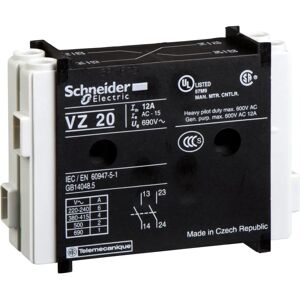 Schneider Electric VZ20 - Module de contact auxiliaire 2S - 2 contacts - 12A - Montage latéral - Publicité Schneider Electric VZ20 - Module de contact auxiliaire 2S - 2 contacts - 12A - Montage latéral - Publicité