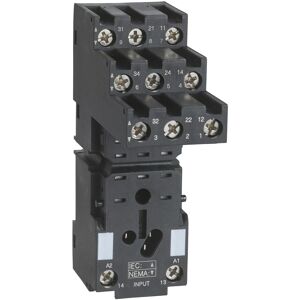 Schneider Electric RXZE2S108M - Relaisfassung für DIN-Schiene - Kompakt 79x27x61 mm Schneider Electric RXZE2S108M - Relaisfassung für DIN-Schiene - Kompakt 79x27x61 mm