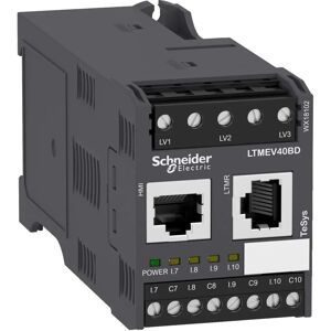 Schneider Electric Erweiterungsmodul LTMEV40BD - DIN-Schienenmontage - 24V DC - Erweiterungsmodul Schneider Electric Erweiterungsmodul LTMEV40BD - DIN-Schienenmontage - 24V DC - Erweiterungsmodul