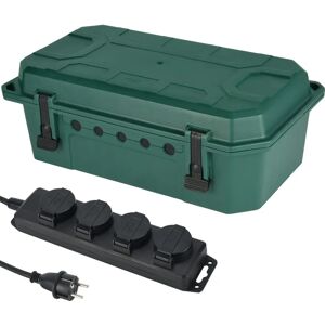 Electraline 300181 Waterdichte Behuizing met Stekkerdoos - Buiten IP54 Electraline 300181 Waterdichte Behuizing met Stekkerdoos - Buiten IP54