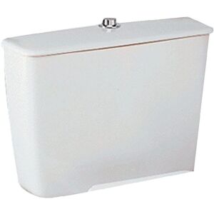 Porcher P945101 - Réservoir de WC à chasse simple, alimentation verticale - Blanc - Publicité Porcher P945101 - Réservoir de WC à chasse simple, alimentation verticale - Blanc - Publicité