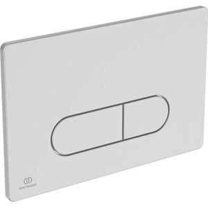 Ideal Standard Oleas M1 Toilet Flush Plate - Mechanical, Dual-Volume Ideal Standard Oleas M1 Toilet Flush Plate - Mechanical, Dual-Volume