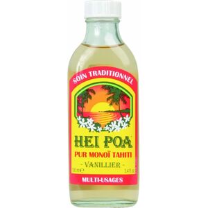 Huile Monoï Pure Tahiti Hei Poa Vanille Huile Multi-Usage Corps et Cheveux Huile Monoï Pure Tahiti Hei Poa Vanille Huile Multi-Usage Corps et Cheveux