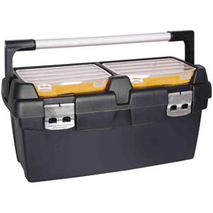 Boîte à outils professionnelle Ironside - 60x30,5x29,5cm - Résistante & Sécurisée - Publicité Boîte à outils professionnelle Ironside - 60x30,5x29,5cm - Résistante & Sécurisée - Publicité