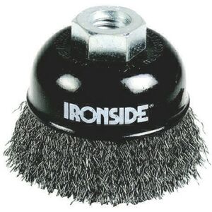 Ironside IR243009 Brosse abrasive - Fil ondulé - M14 - 0,3mm - Publicité Ironside IR243009 Brosse abrasive - Fil ondulé - M14 - 0,3mm - Publicité
